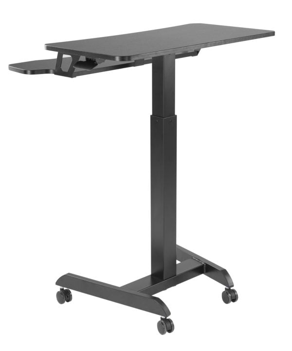 Table d'ordinateur portable de bureau assis-debout - mobile - réglable en hauteur - VDD World