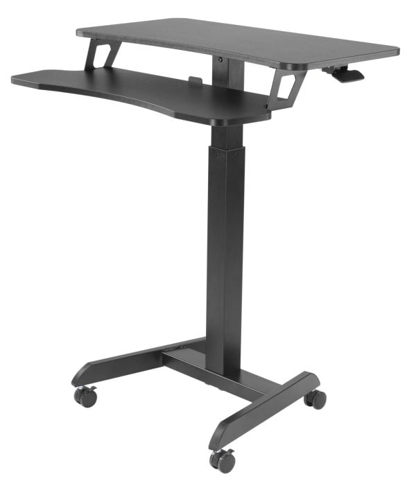 Table d'ordinateur portable de bureau assis-debout - mobile - réglable en hauteur - VDD World