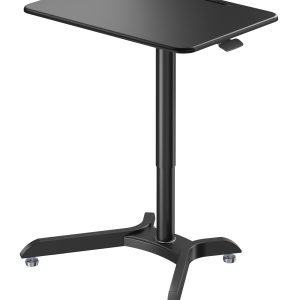 Bureau assis debout réglable - table pour ordinateur portable - plan de travail 71 cm x 50 cm