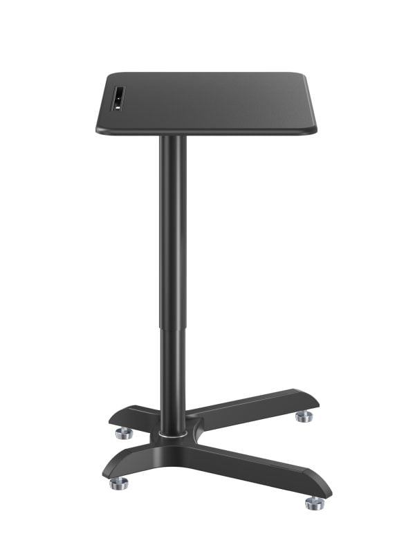 Bureau assis debout réglable - table pour ordinateur portable - plan de travail 71 cm x 50 cm - VDD World