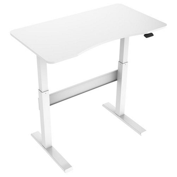 Support de bureau assis - table d'ordinateur portable - réglable en hauteur - 120 x 67,5 cm - VDD World