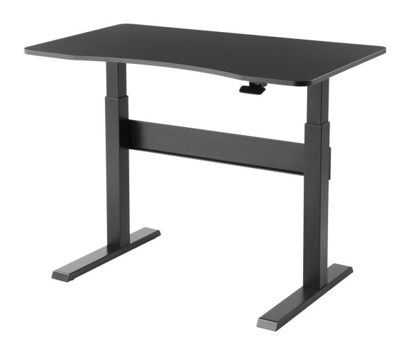 Support de bureau assis - table d'ordinateur portable - réglable en hauteur - 120 x 67,5 cm - VDD World
