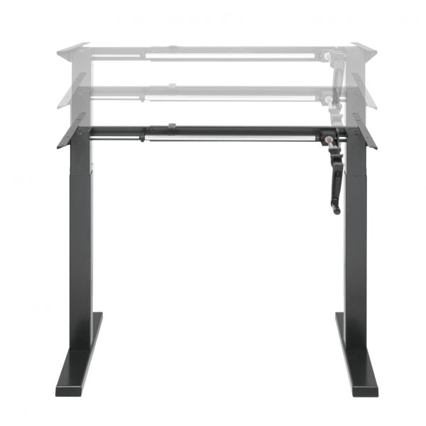 Cadre de bureau base assise - réglable en hauteur - taille du bureau 100 à 160 cm - VDD World