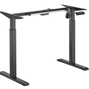 Cadre de bureau assis-debout - réglable en hauteur électriquement - taille du bureau 100 à 160 cm