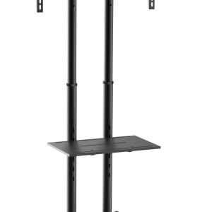 Base de support TV - trépied de écran TV - réglable jusqu'à 142 cm - 37 à 70 pouces - VDD World