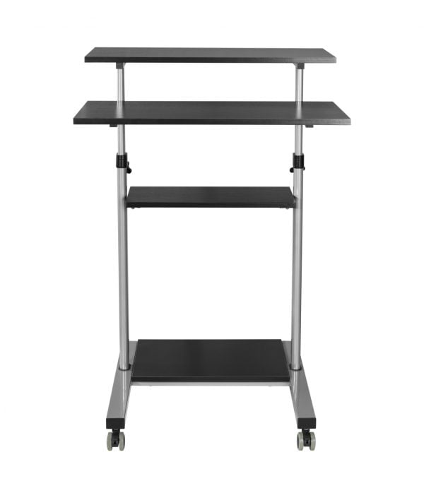 Bureau assis debout table d'ordinateur portable poste de travail - lutrin lutrin - mobile - VDD World