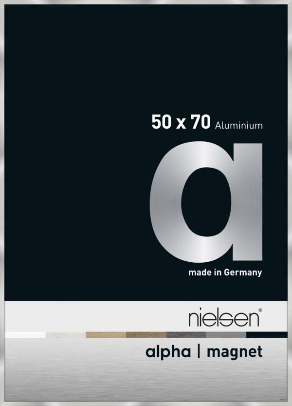 Chargeur frontal à châssis interchangeable Nielsen Alpha Magnet aluminium format 50 cm x 70 cm Ar - VDD World