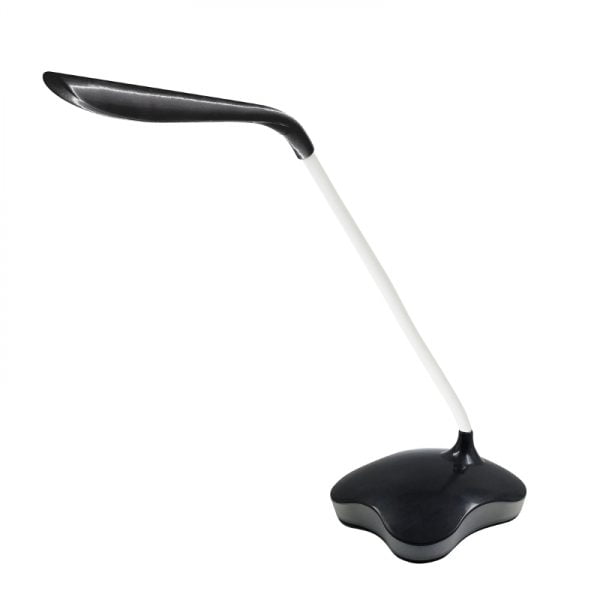 Lampe de bureau LED lampe de table lampe de nuit flexible avec variateur tactile (noir) - VDD World