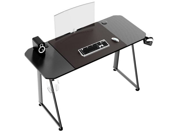 VDD Bureau de jeu - table d'ordinateur - 140 x 60 cm - VDD World