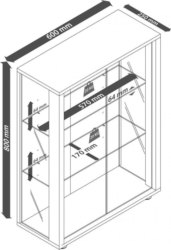 Vitrine collection écrous Sintalo - VDD World