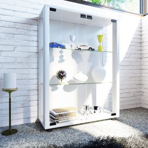 Vitrine Vitrine Sintalo blanche