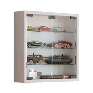 Vitrine murale vitrine Mandosa S blanc