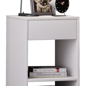 Table de chevet Sledo maxi blanc