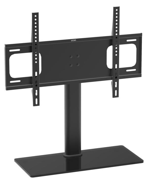 Meuble TV - support moniteur écran - modèle de table - 32 à 70 pouces - noir - VDD World