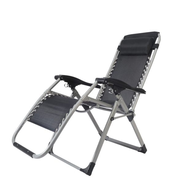 Chaise de camping relax - chaise inclinable - chaise debout réglable et pliante - VDD World