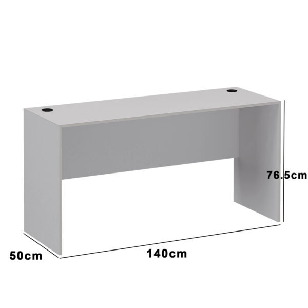 Bureau - table pour ordinateur portable - largeur 140 cm et profondeur 50 cm - VDD World