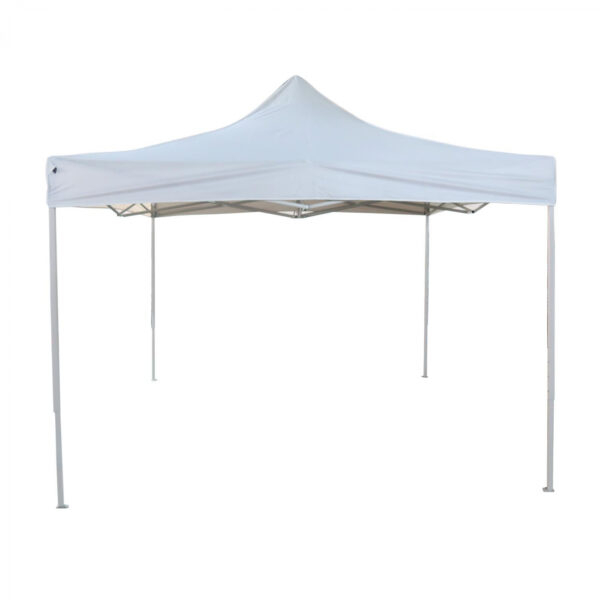 Tente de fête BLANCHE 3m x 3m pliable - VDD World