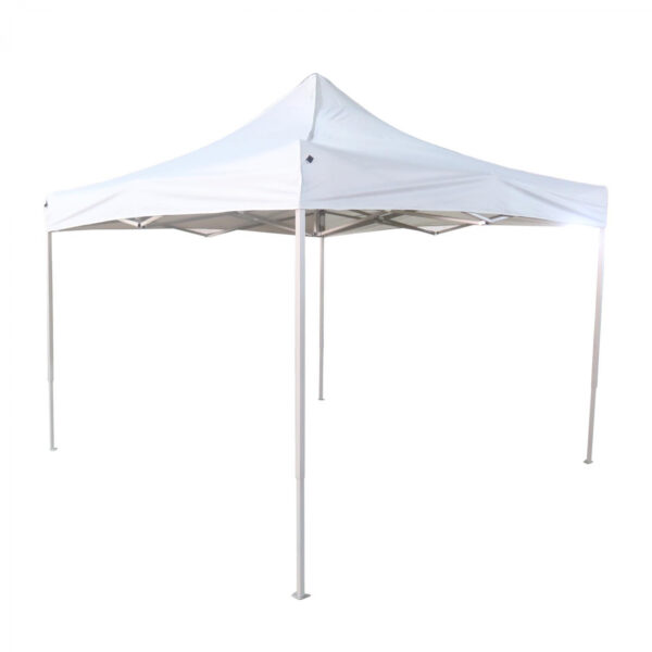 Tente de fête BLANCHE 3m x 3m pliable - VDD World