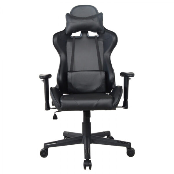 Chaise de bureau chaise gaming Thomas - chaise style gaming racing - noir - VDD World