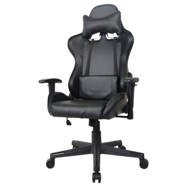 Chaise de bureau chaise gaming Thomas - chaise style gaming racing - noir - VDD World