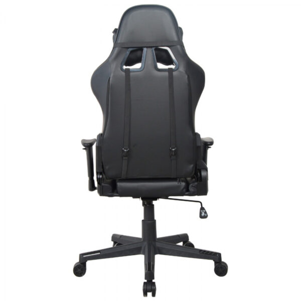 Chaise de bureau chaise gaming Thomas - chaise style gaming racing - noir - VDD World