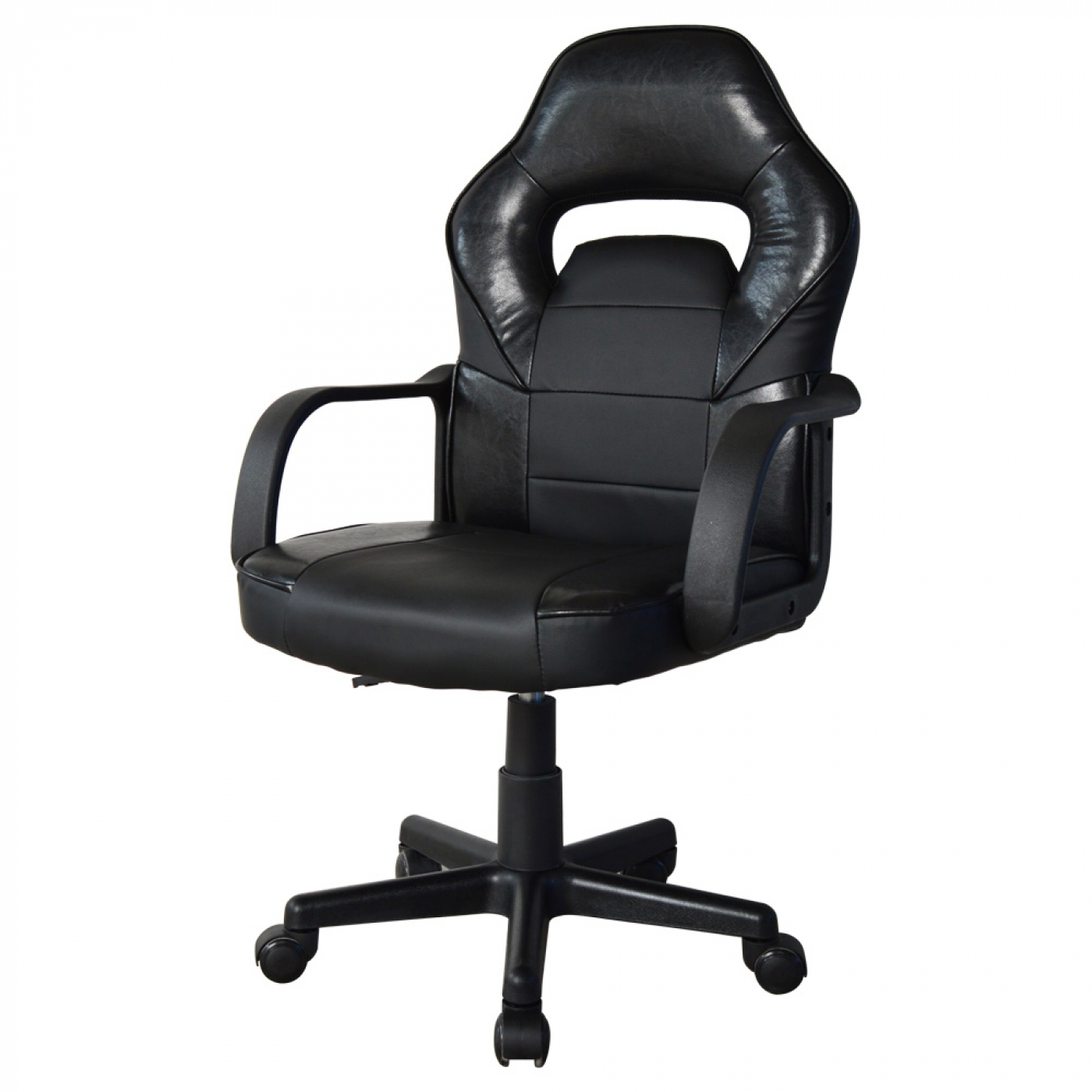 Chaise de bureau Thomas junior - chaise gamer style gaming racing - hauteur réglable - noir - VDD World FR Chaise de bureau Thomas junior - chaise gamer style gaming racing - hauteur réglable - noir - VDD World FR