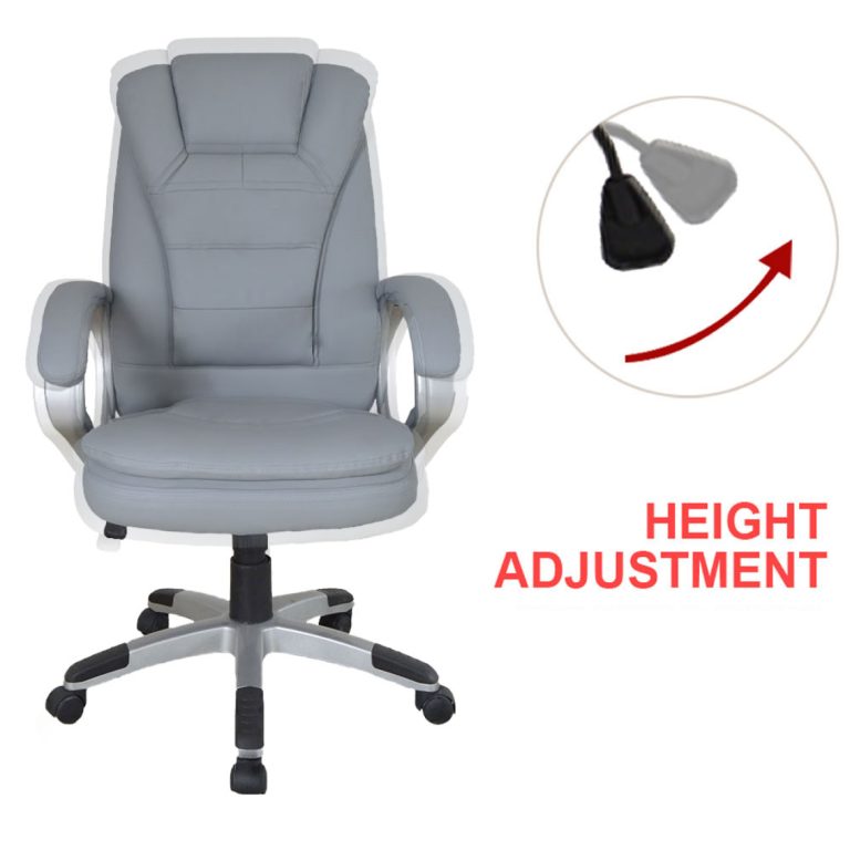 Chaise de bureau chaise de direction design de luxe ergonomique rembourrage extra épais - image alternative