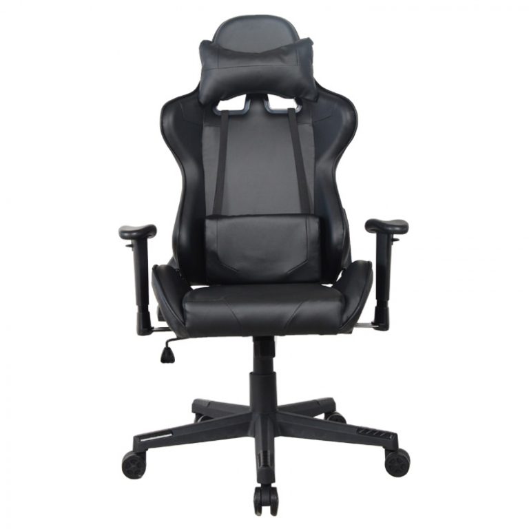 Chaise de bureau chaise gaming Thomas - chaise style gaming racing - noir - image alternative