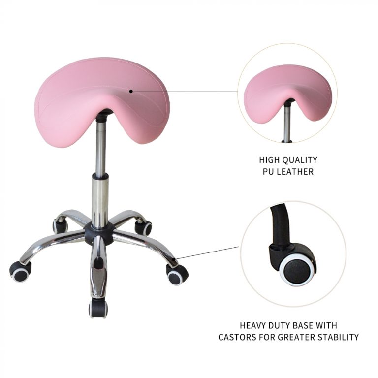 Tabouret selle ergonomique - tabouret de travail - tabouret de barbier - taboure`t - image alternative