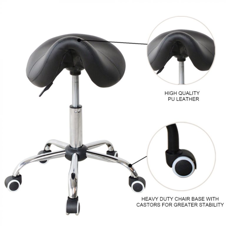 Tabouret selle ergonomique - tabouret de travail - tabouret de barbier - tabouret - image alternative