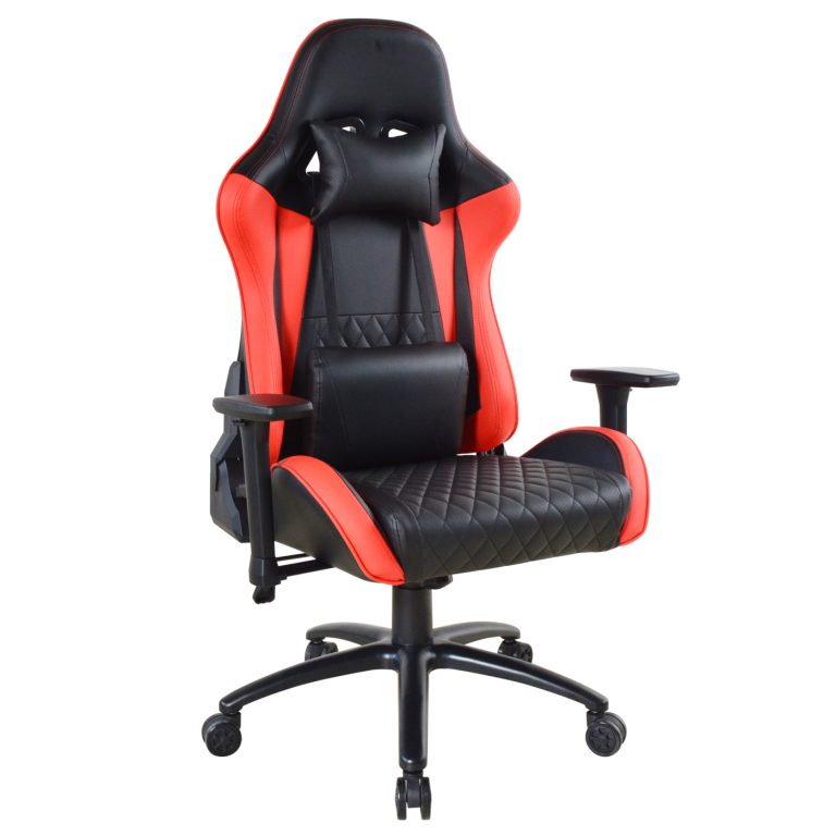 VDD Gaming - chaise de jeu pour les grands - rouge - noir