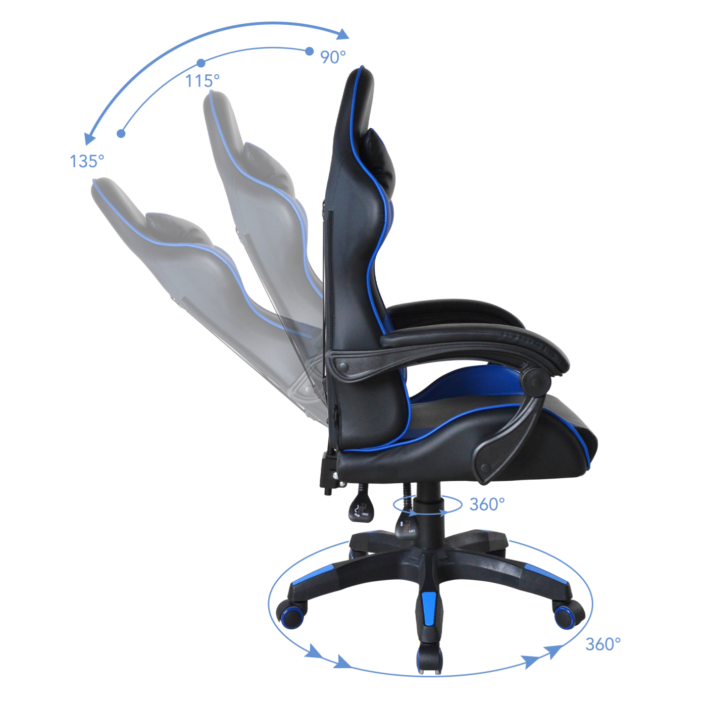 VDD gaming - chaise gaming - réglable - ergonomique - VDD World FR VDD gaming - chaise gaming - réglable - ergonomique - VDD World FR