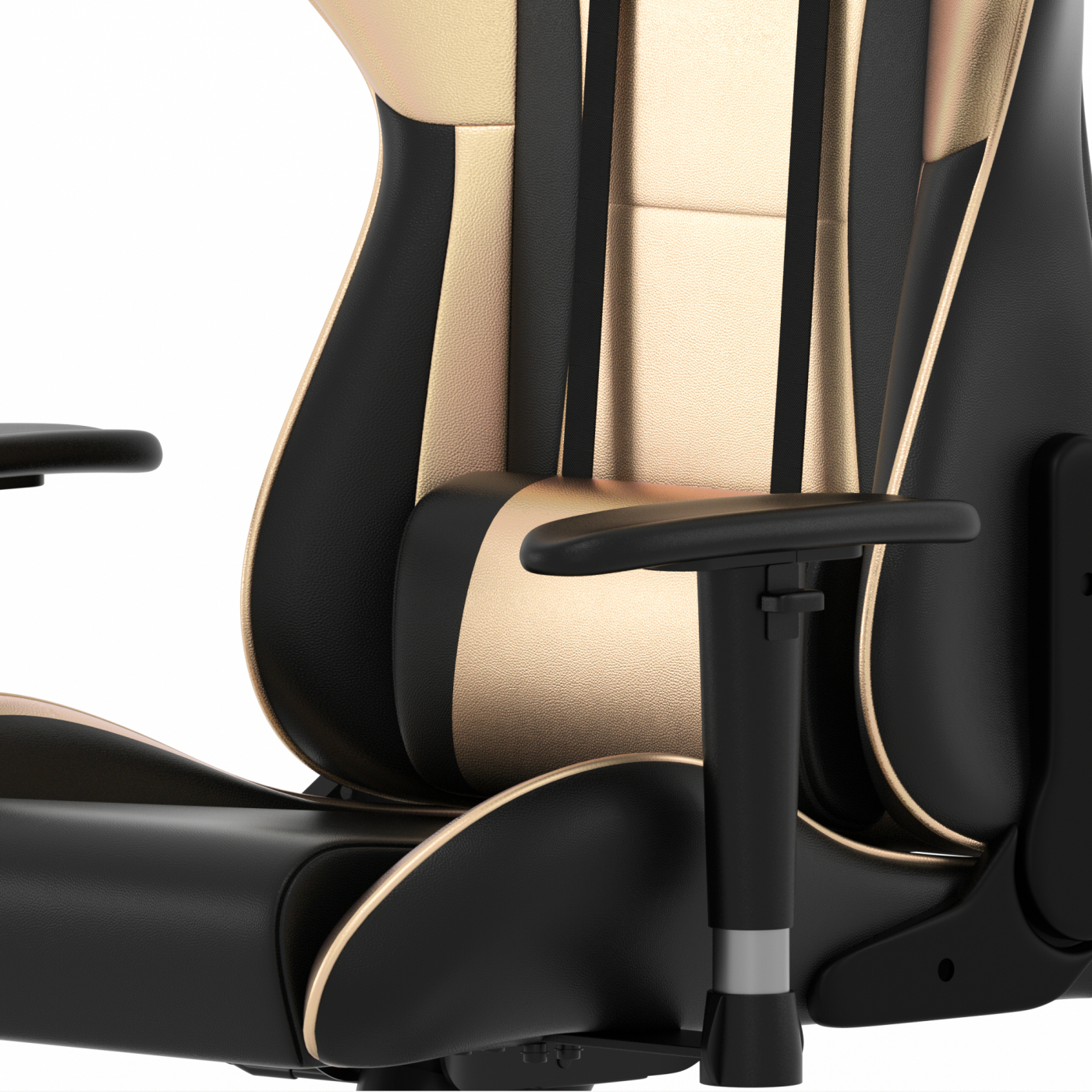 Chaise de jeu GoldGamer deluxe - chaise de bureau - chaise de jeu de course - or noir - VDD World FR Chaise de jeu GoldGamer deluxe - chaise de bureau - chaise de jeu de course - or noir - VDD World FR
