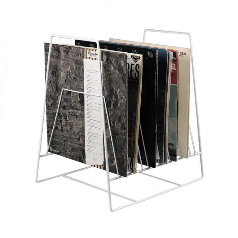 Rack de stockage de disques vinyle LP - rack de feuilles de disques - armoire à disques