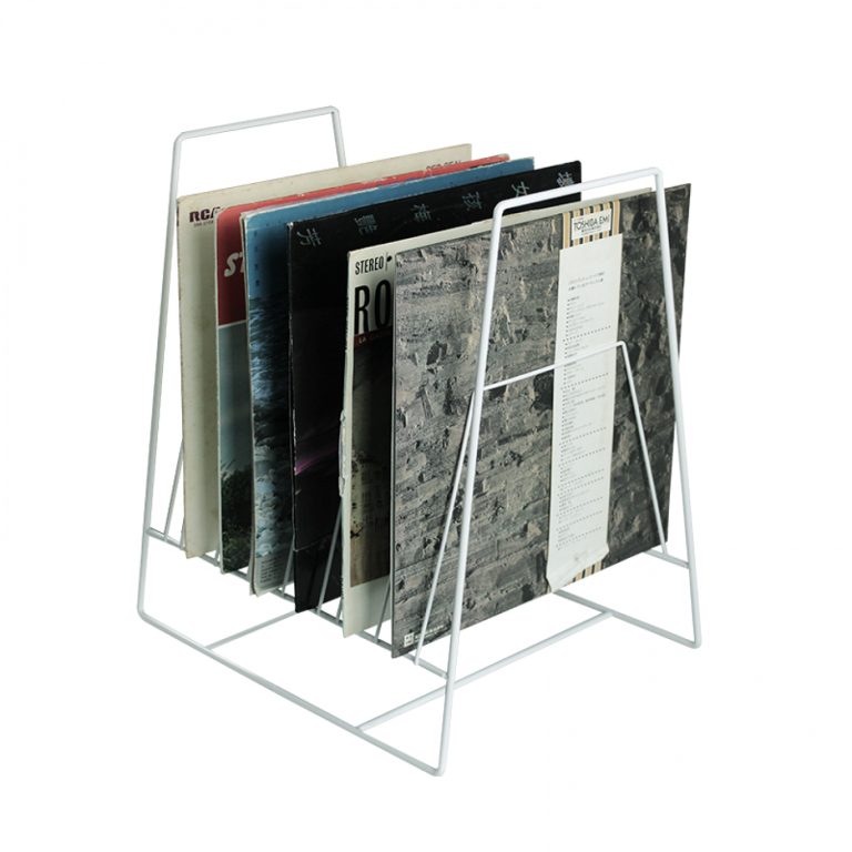 Rack de stockage de disques vinyle LP - rack de feuilles de disques - armoire à disques - image alternative