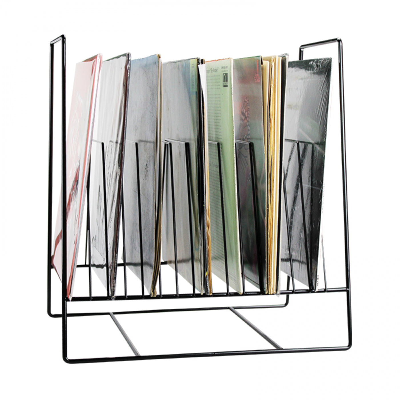 LP vinyl design rack de stockage record rack retro pour 60 à 70 vinyles LPs de 12 pouces noir - VDD World FR LP vinyl design rack de stockage record rack retro pour 60 à 70 vinyles LPs de 12 pouces noir - VDD World FR