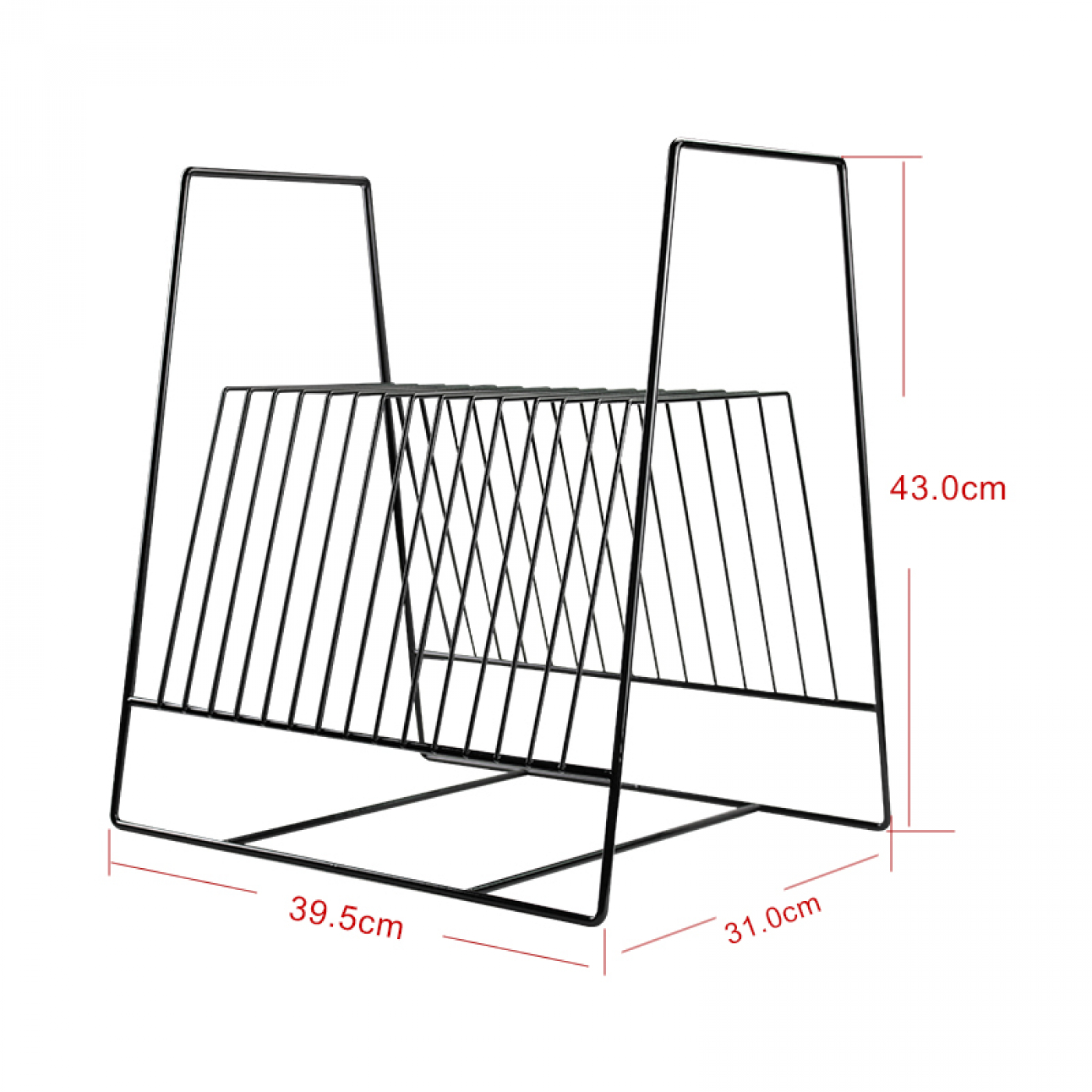 LP vinyl design rack de stockage record rack retro pour 60 à 70 vinyles LPs de 12 pouces noir - VDD World FR LP vinyl design rack de stockage record rack retro pour 60 à 70 vinyles LPs de 12 pouces noir - VDD World FR
