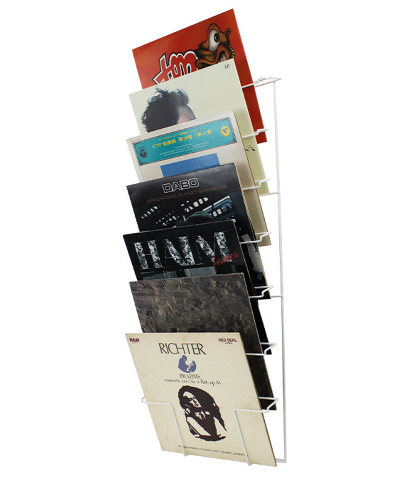 VDD - Support de stockage de disques vinyle Lp - support mural enregistre contre le mur