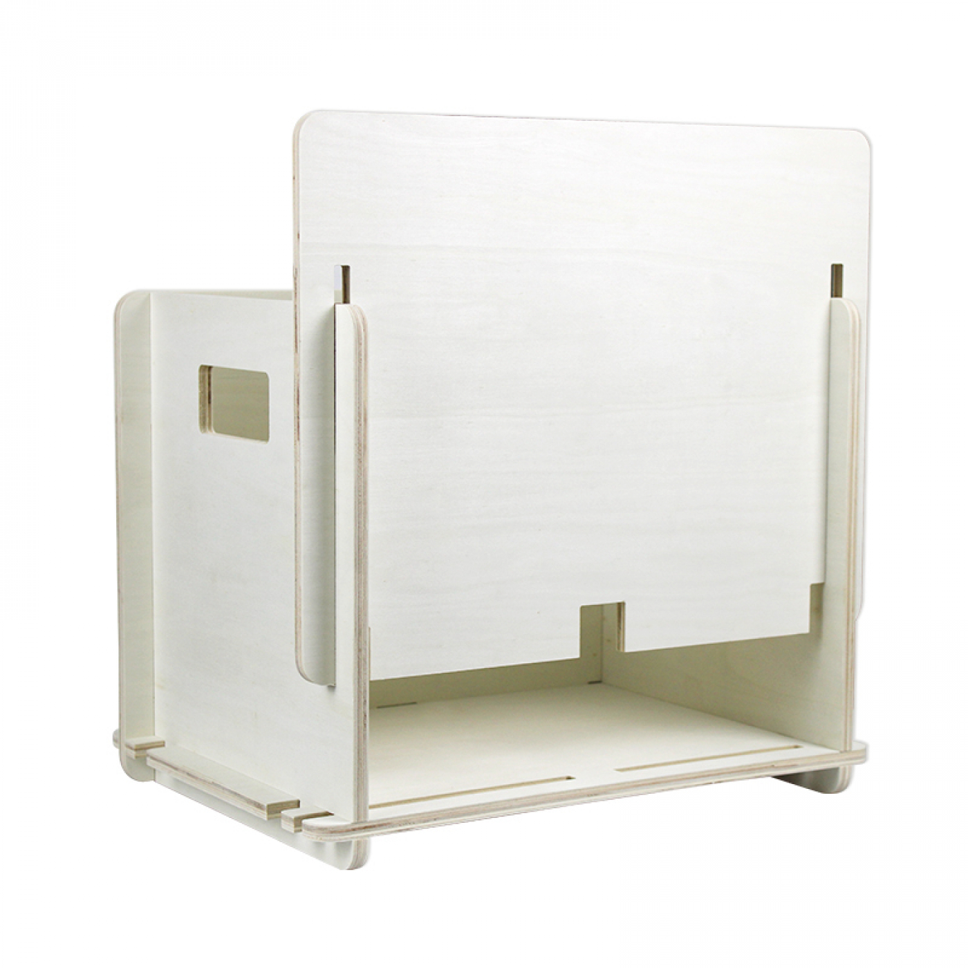 Boîte de rangement pour disques vinyle LP - boîte de rangement - bois - blanc - VDD World FR Boîte de rangement pour disques vinyle LP - boîte de rangement - bois - blanc - VDD World FR
