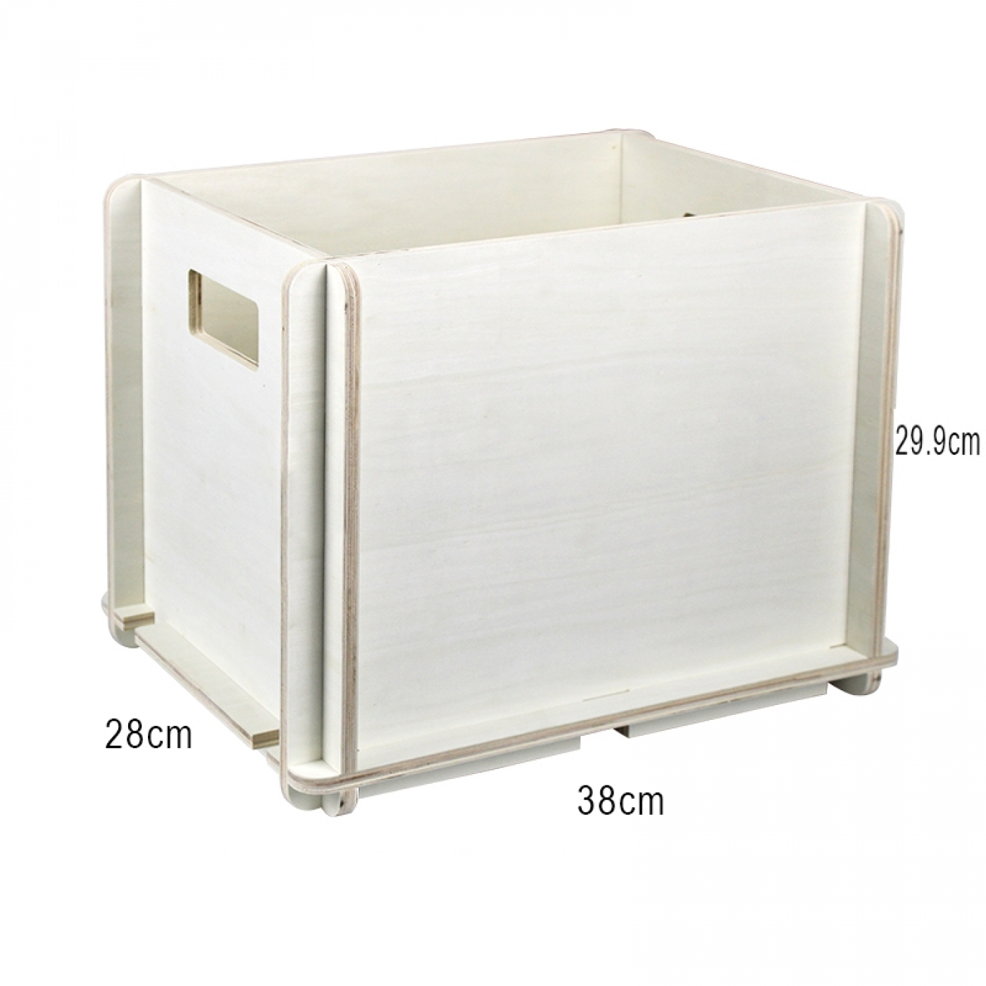 Boîte de rangement pour disques vinyle LP - boîte de rangement - bois - blanc - VDD World FR Boîte de rangement pour disques vinyle LP - boîte de rangement - bois - blanc - VDD World FR