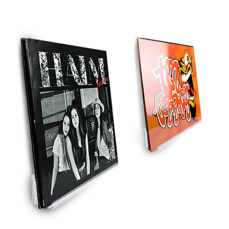 Présentoir vinyle lp - étagère photo - étagère murale - étagère cadre photo - acrylique transparent