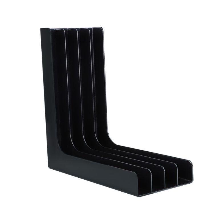 VDD - Support de plaque de rangement en vinyle LP pour 50 à 60 vinyles de 12 pouces noir - VDD World FR