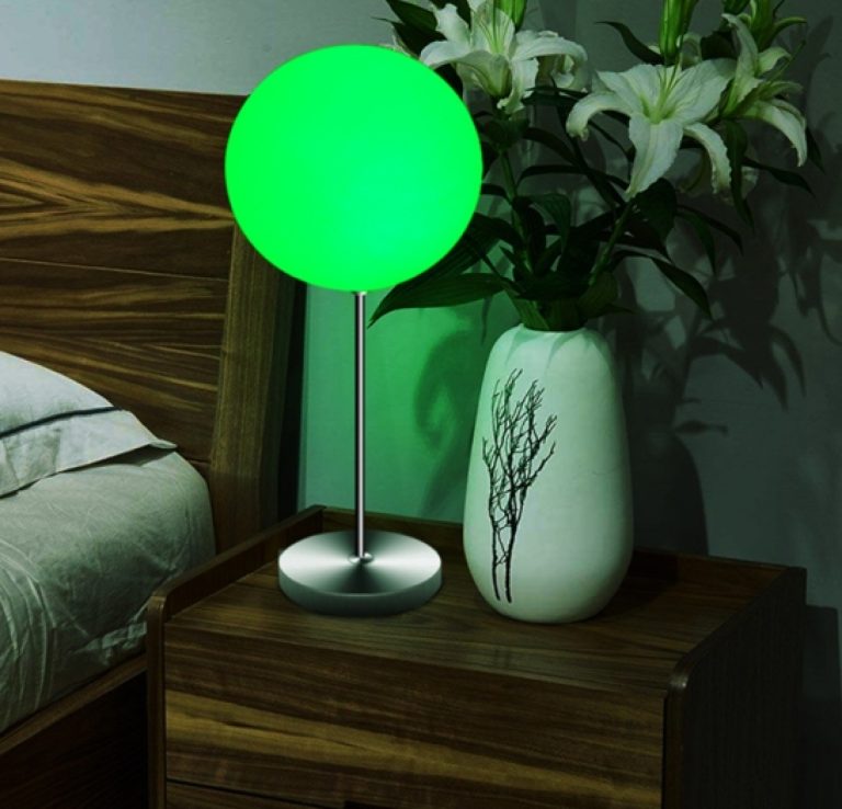 Lampe de bureau Lampe de table LED 16 couleurs RGB blanc télécommande - image alternative