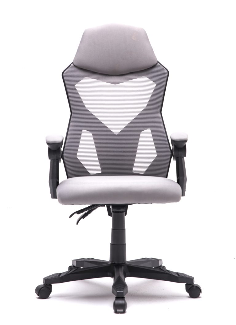 Chaise de bureau Fresno - chaise de jeu - gris - image alternative