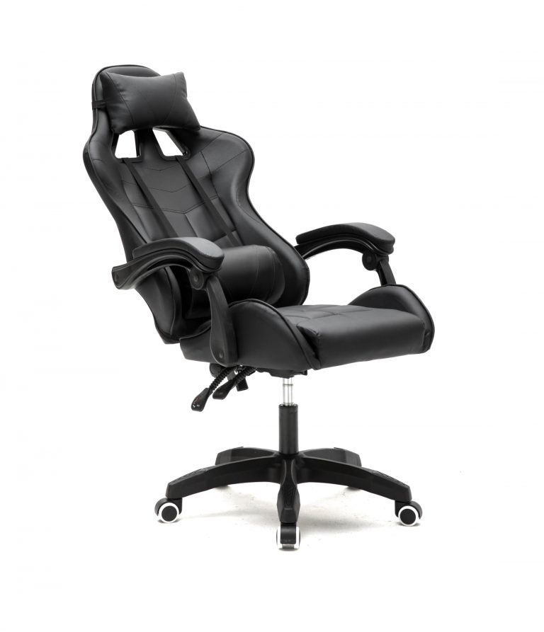 Chaise gaming Cyclone - chaise de bureau - chaise gaming racing - noir