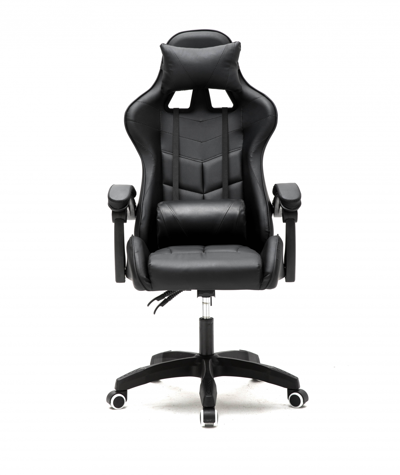Chaise gaming Cyclone - chaise de bureau - chaise gaming racing - noir - image alternative