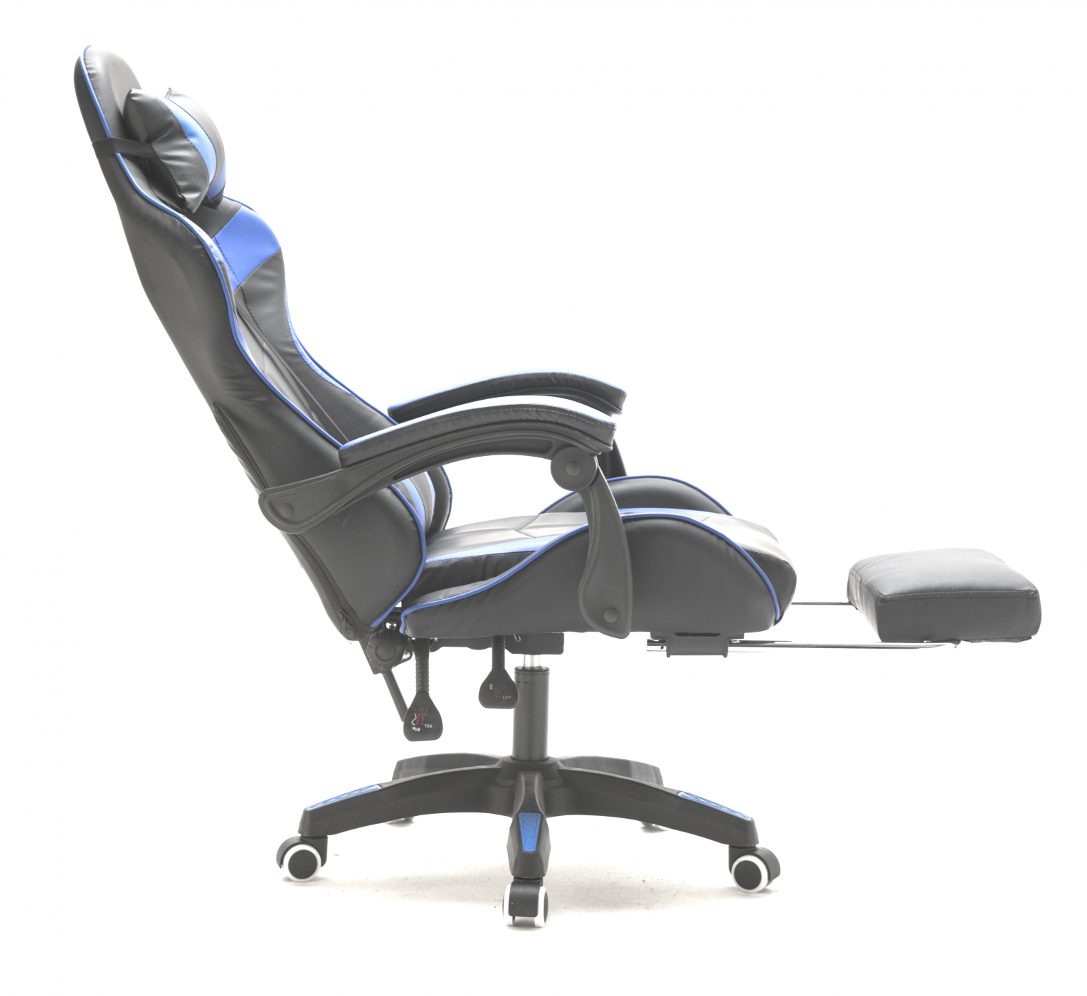 Chaise de jeu Cyclone avec repose-pieds - chaise de bureau - chaise de jeu de course - b - VDD World FR Chaise de jeu Cyclone avec repose-pieds - chaise de bureau - chaise de jeu de course - b - VDD World FR
