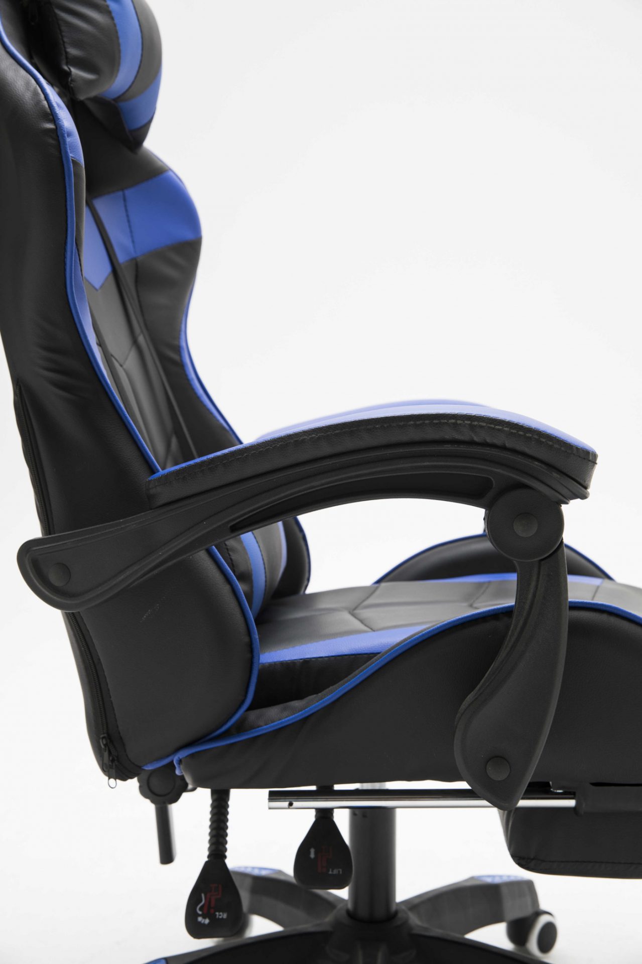 Chaise de jeu Cyclone avec repose-pieds - chaise de bureau - chaise de jeu de course - b - VDD World FR Chaise de jeu Cyclone avec repose-pieds - chaise de bureau - chaise de jeu de course - b - VDD World FR