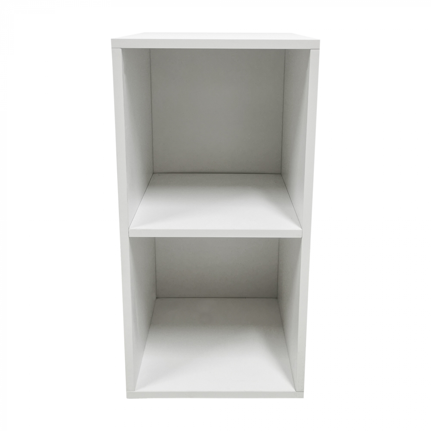 Meuble de rangement pour disques vinyle LP - 2 compartiments - blanc - VDD World FR Meuble de rangement pour disques vinyle LP - 2 compartiments - blanc - VDD World FR