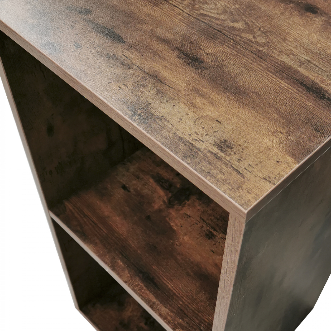 Meuble de rangement pour disques vinyle LP - bibliothèque - 2 compartiments - noyer - VDD World FR Meuble de rangement pour disques vinyle LP - bibliothèque - 2 compartiments - noyer - VDD World FR